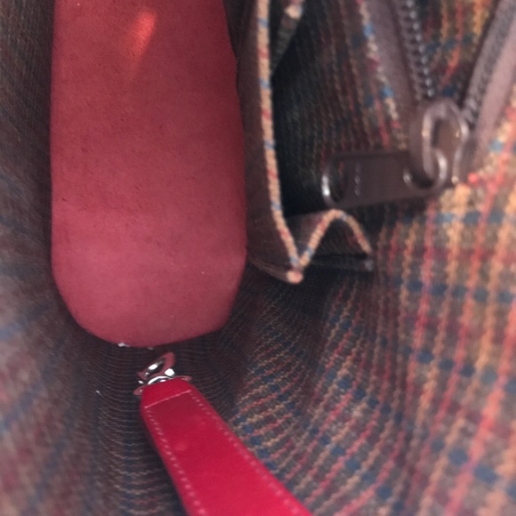 Cherry Red Brighton Tote Bag - Picture 3 of 6